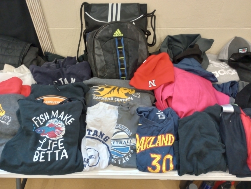 Lost and found items