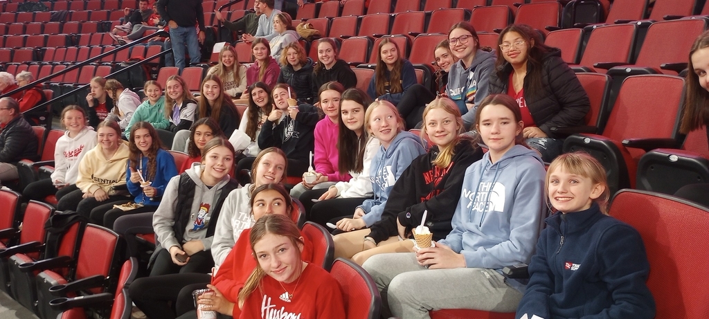 jh and HS gbb at husker game